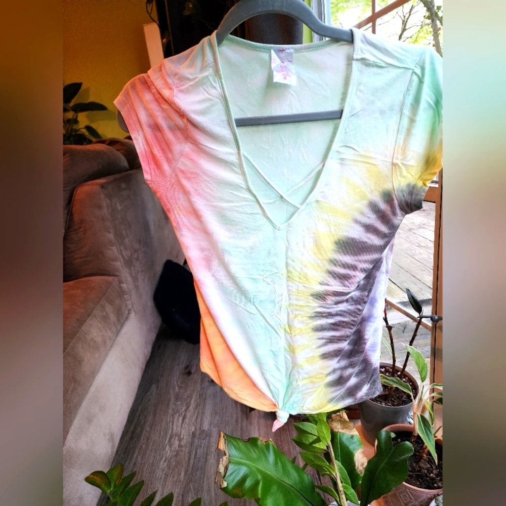 WOMENS T SHIRT TYE DYE